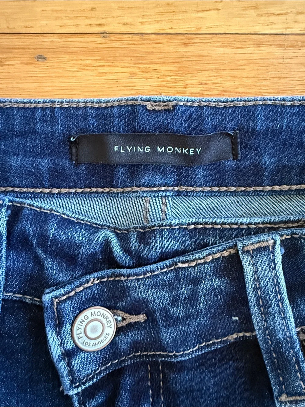 Flying Monkey Dark Indigo Flare Jeans